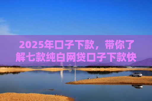2025年口子下款，带你了解七款纯白网贷口子下款快