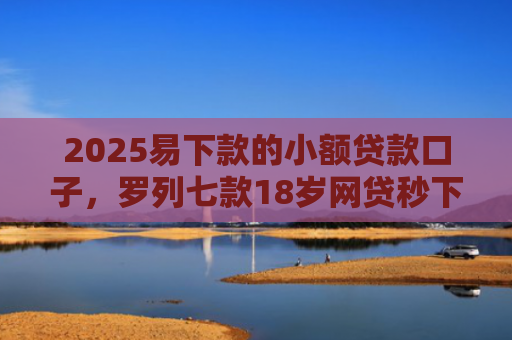 2025易下款的小额贷款口子，罗列七款18岁网贷秒下款口子