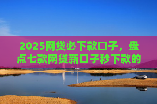 2025网贷必下款口子，盘点七款网贷新口子秒下款的