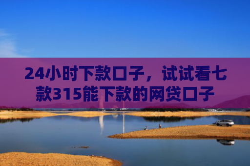 24小时下款口子，试试看七款315能下款的网贷口子