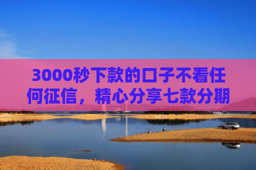 3000秒下款的口子不看任何征信，精心分享七款分期网贷必下款的口子