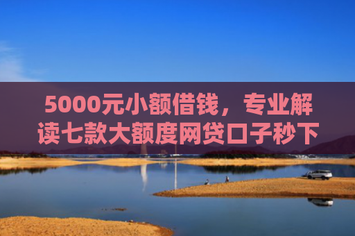 5000元小额借钱，专业解读七款大额度网贷口子秒下款