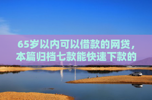 65岁以内可以借款的网贷，本篇归档七款能快速下款的网贷口子