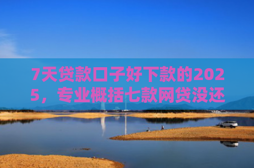 7天贷款口子好下款的2025，专业概括七款网贷没还能下款的口子