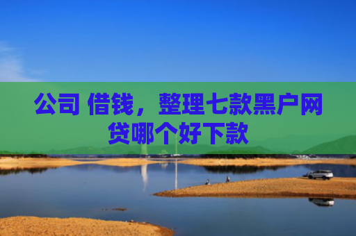 公司 借钱，整理七款黑户网贷哪个好下款