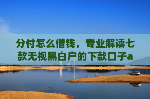 分付怎么借钱，专业解读七款无视黑白户的下款口子app