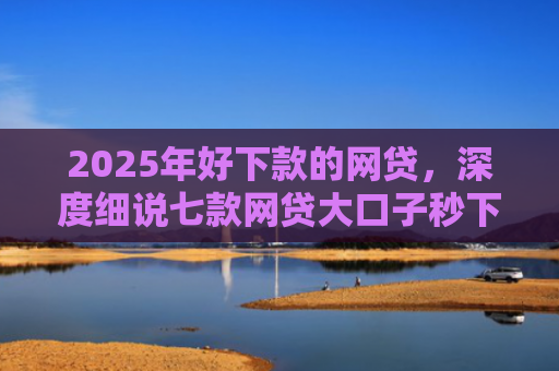 2025年好下款的网贷，深度细说七款网贷大口子秒下款