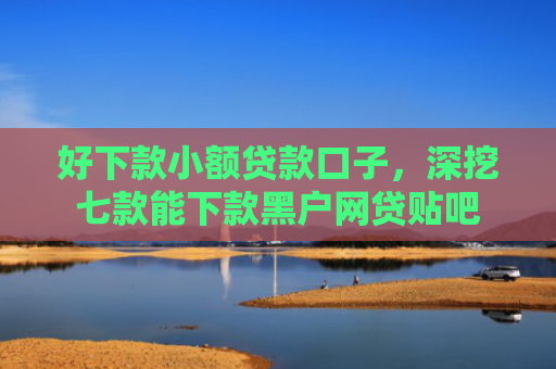 好下款小额贷款口子，深挖七款能下款黑户网贷贴吧