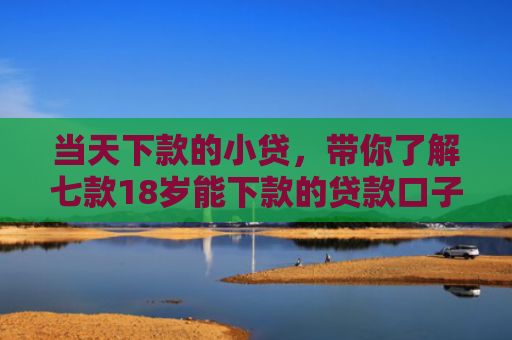 当天下款的小贷，带你了解七款18岁能下款的贷款口子