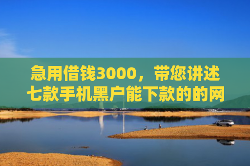 急用借钱3000，带您讲述七款手机黑户能下款的的网贷