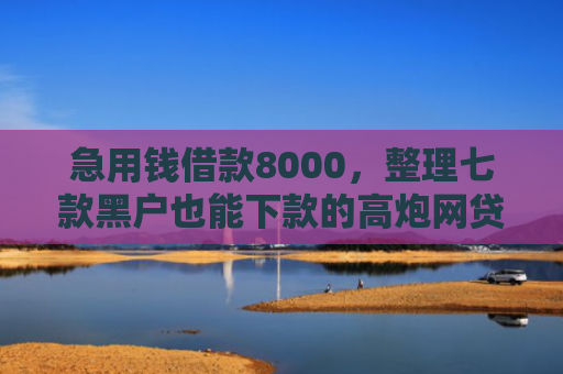 急用钱借款8000，整理七款黑户也能下款的高炮网贷