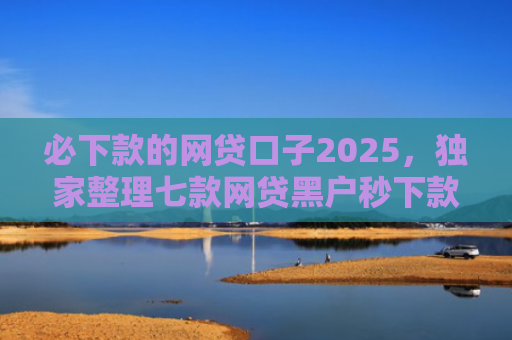 必下款的网贷口子2025，独家整理七款网贷黑户秒下款的口子6