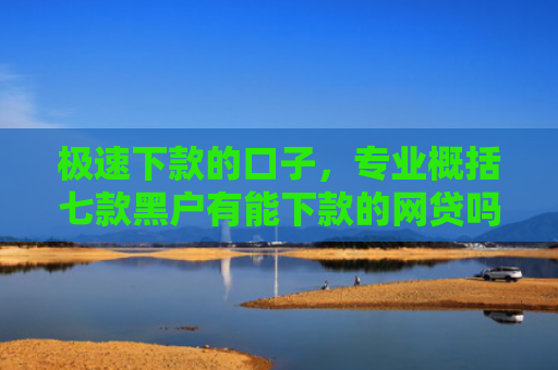 极速下款的口子，专业概括七款黑户有能下款的网贷吗
