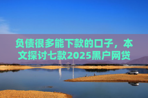 负债很多能下款的口子，本文探讨七款2025黑户网贷能下款的口子