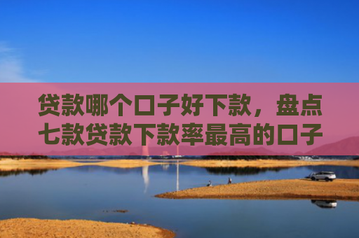 贷款哪个口子好下款，盘点七款贷款下款率最高的口子