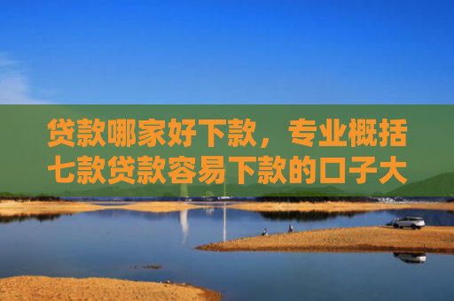 贷款哪家好下款，专业概括七款贷款容易下款的口子大全