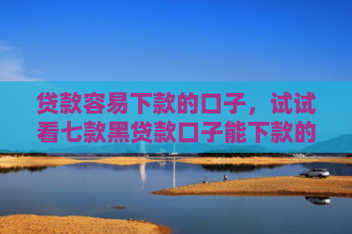 贷款容易下款的口子，试试看七款黑贷款口子能下款的