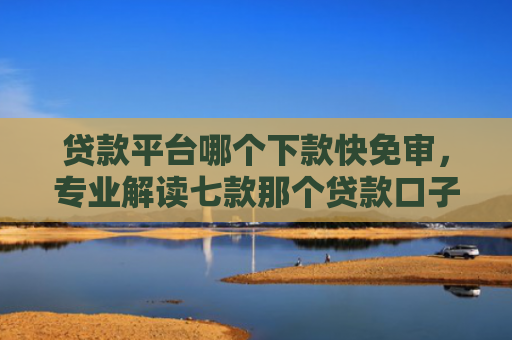 贷款平台哪个下款快免审，专业解读七款那个贷款口子好下款