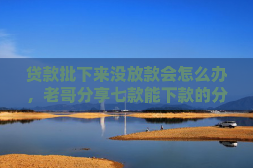 贷款批下来没放款会怎么办，老哥分享七款能下款的分期贷款口子
