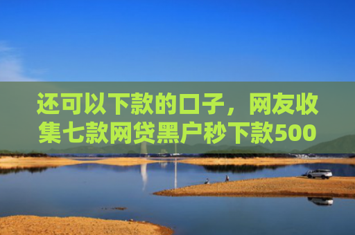 还可以下款的口子，网友收集七款网贷黑户秒下款500