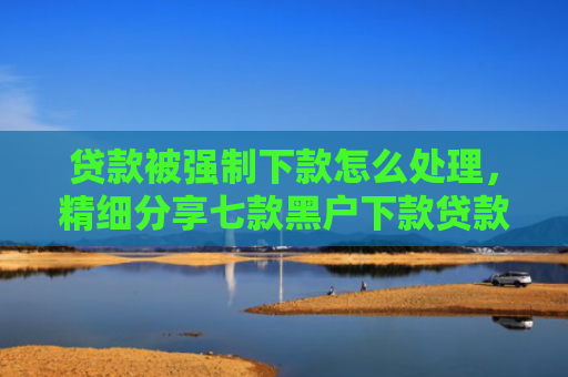 贷款被强制下款怎么处理，精细分享七款黑户下款贷款口子
