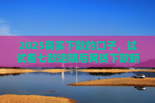 2025真实下款的口子，试试看七款逾期后网贷下款新口子