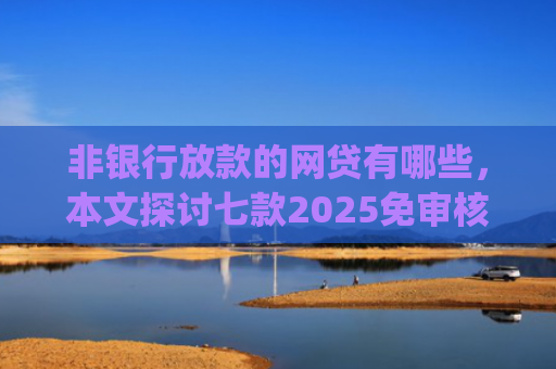 非银行放款的网贷有哪些，本文探讨七款2025免审核秒下款口子app