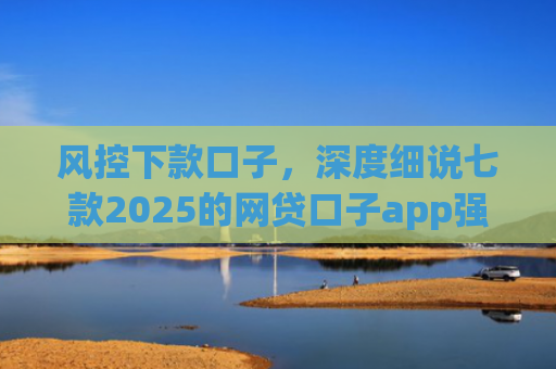 风控下款口子，深度细说七款2025的网贷口子app强制强下款