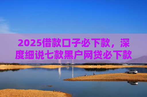 2025借款口子必下款，深度细说七款黑户网贷必下款口子