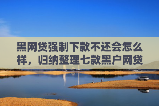 黑网贷强制下款不还会怎么样，归纳整理七款黑户网贷平台秒下款简单