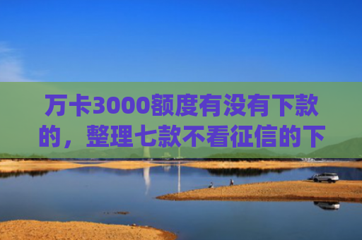 万卡3000额度有没有下款的，整理七款不看征信的下款app