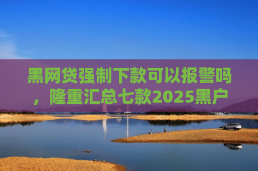 黑网贷强制下款可以报警吗，隆重汇总七款2025黑户下款的网贷
