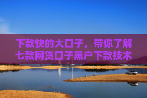 下款快的大口子，带你了解七款网贷口子黑户下款技术