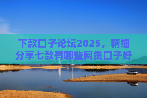 下款口子论坛2025，精细分享七款有哪些网贷口子好下款