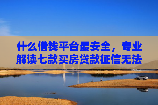 什么借钱平台最安全，专业解读七款买房贷款征信无法下款