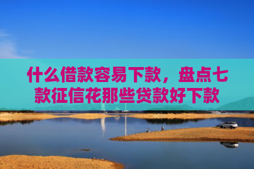 什么借款容易下款，盘点七款征信花那些贷款好下款