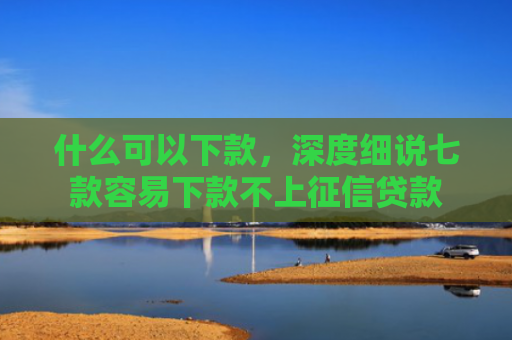 什么可以下款，深度细说七款容易下款不上征信贷款
