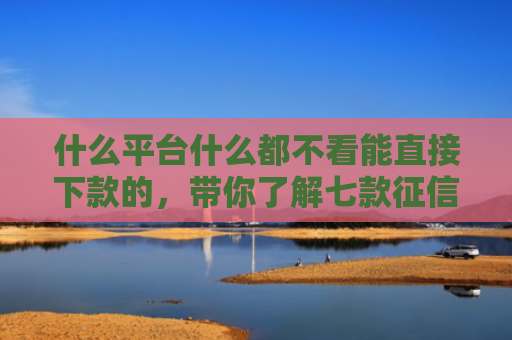 什么平台什么都不看能直接下款的，带你了解七款征信不好也能下款的贷款