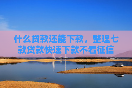 什么贷款还能下款，整理七款贷款快速下款不看征信