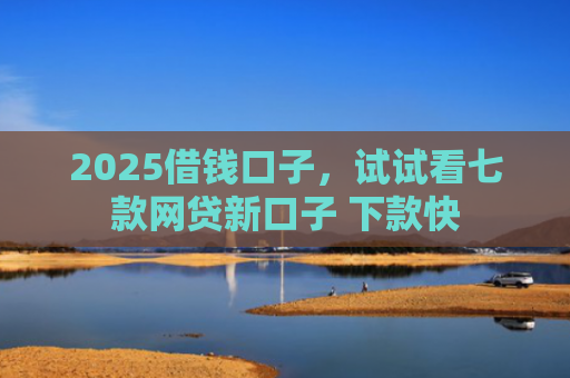 2025借钱口子，试试看七款网贷新口子 下款快