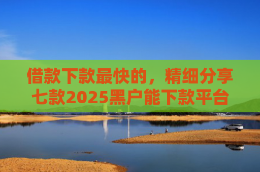 借款下款最快的，精细分享七款2025黑户能下款平台