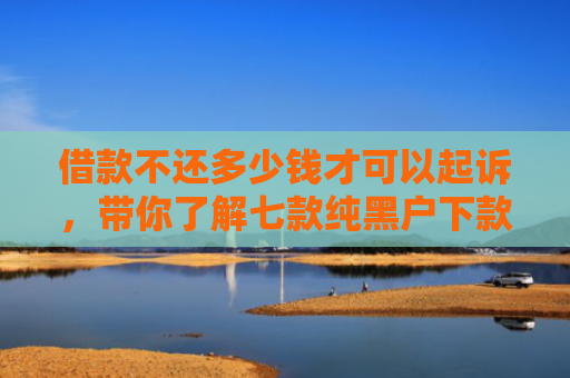借款不还多少钱才可以起诉，带你了解七款纯黑户下款的网贷要真的