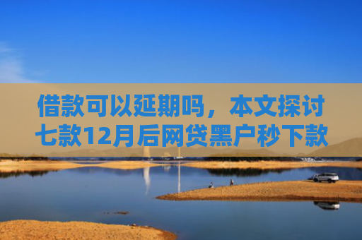 借款可以延期吗，本文探讨七款12月后网贷黑户秒下款