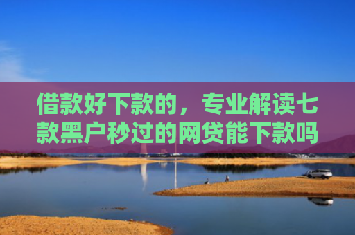 借款好下款的，专业解读七款黑户秒过的网贷能下款吗