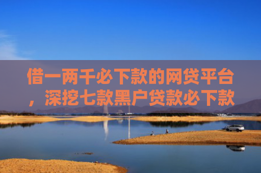 借一两千必下款的网贷平台，深挖七款黑户贷款必下款