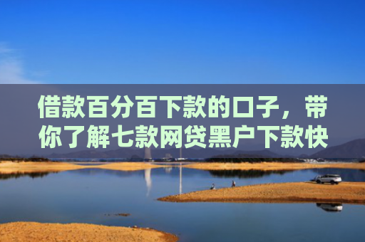 借款百分百下款的口子，带你了解七款网贷黑户下款快的口子