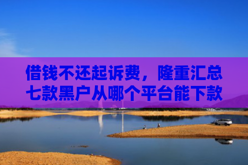 借钱不还起诉费，隆重汇总七款黑户从哪个平台能下款