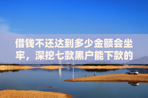 借钱不还达到多少金额会坐牢，深挖七款黑户能下款的分期平台