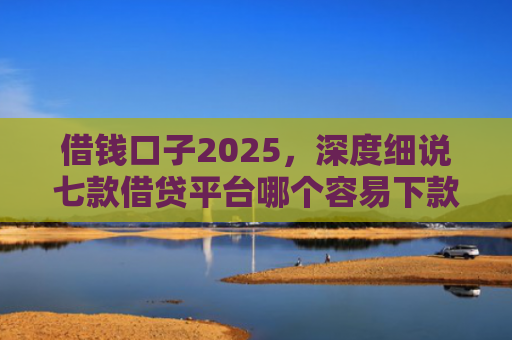 借钱口子2025，深度细说七款借贷平台哪个容易下款黑户的