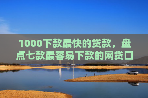 1000下款最快的贷款，盘点七款最容易下款的网贷口子